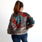 Velvet Bomber Jacket by Escape - Rabari - 62817