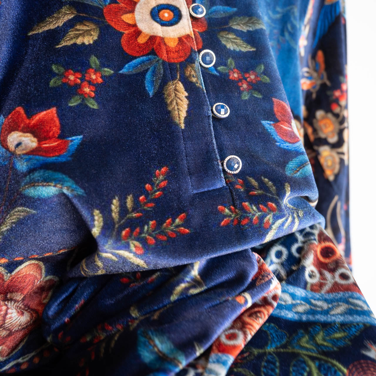 Velvet Tunic by Orientique - Embroidery - 82231