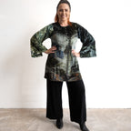 Velvet Tunic by Orientique - Tropical Jungle - 82231