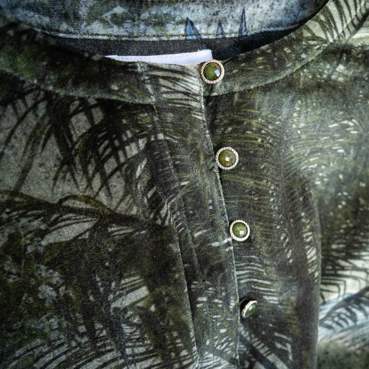 Velvet Tunic by Orientique - Tropical Jungle - 82231