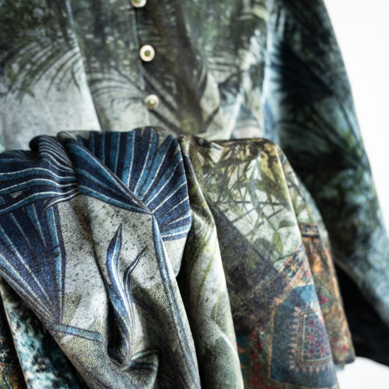 Velvet Tunic by Orientique - Tropical Jungle - 82231