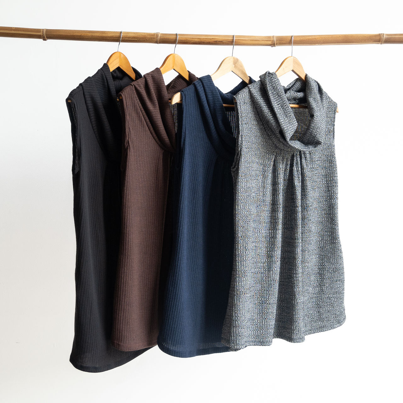 Versa Knit Cowl Tunic by KOBOMO