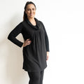Versa Knit Cowl Tunic by KOBOMO