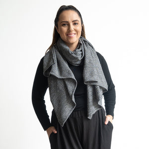 Versa Knit Scarf Wrap by KOBOMO