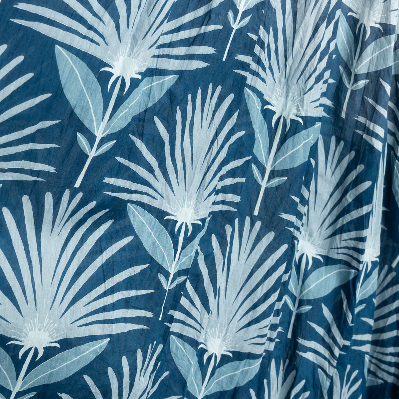 The Wanderer Tunic Dress - Indigo Echo