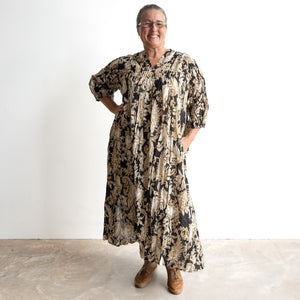 The Wanderer Tunic Dress - Paisley Nouveau