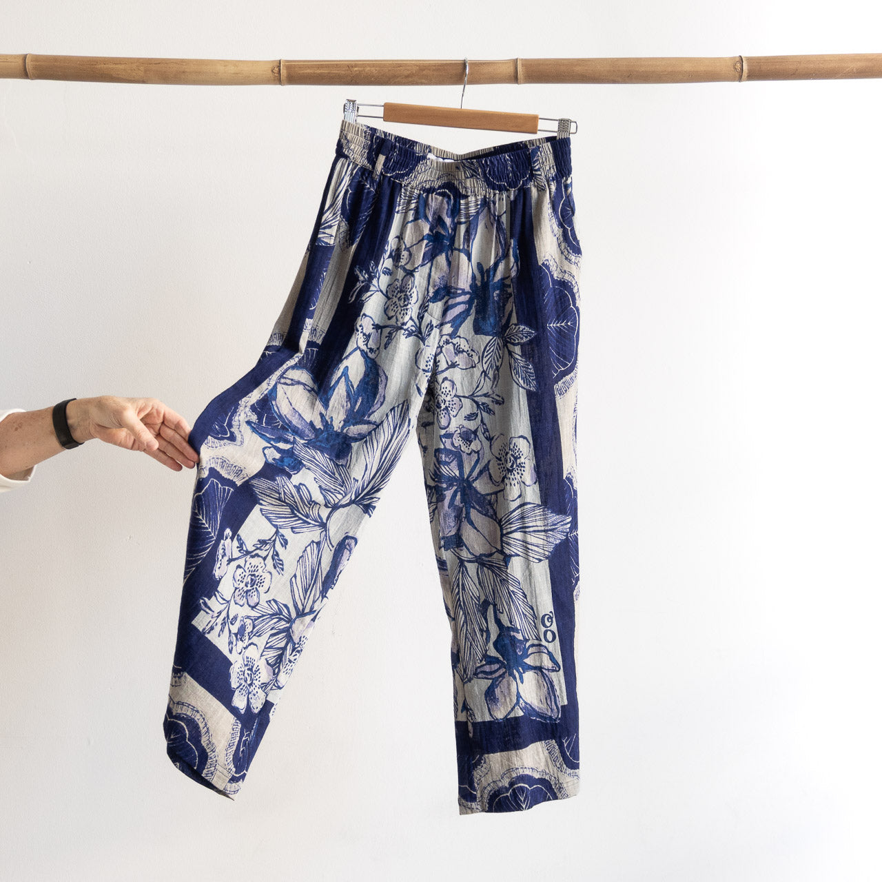 Wide-leg Summer Pant - Avignon - 7623