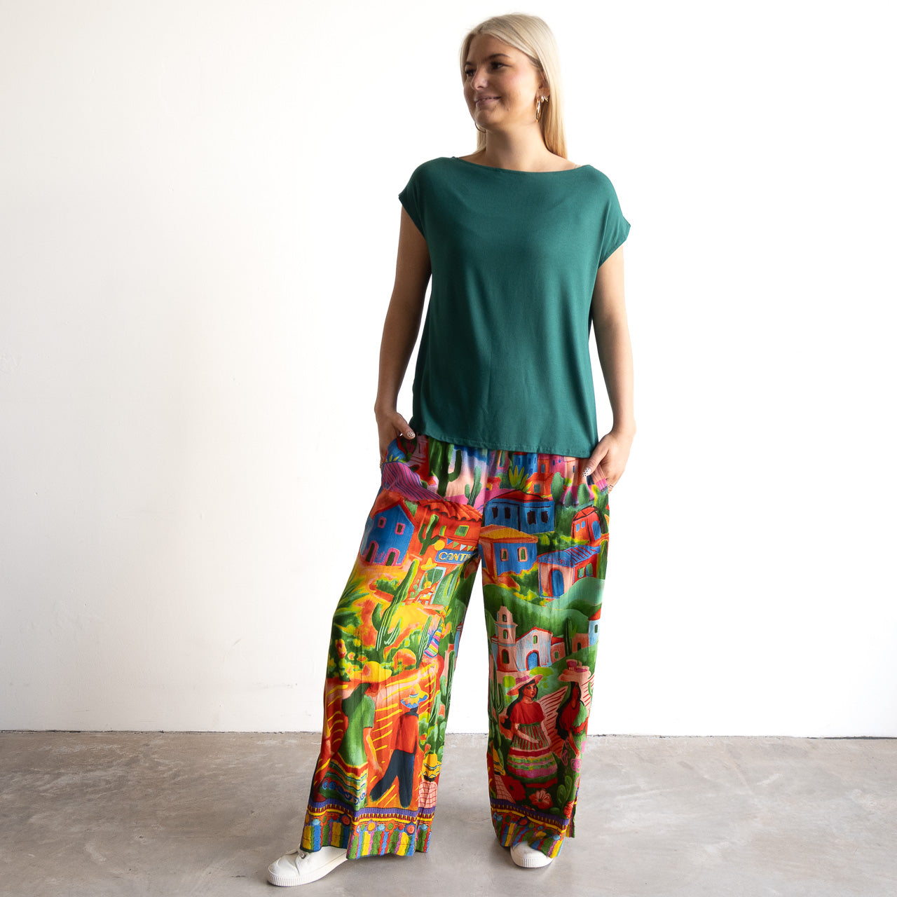 Wide-leg Summer Pant - Citadelle - 1604