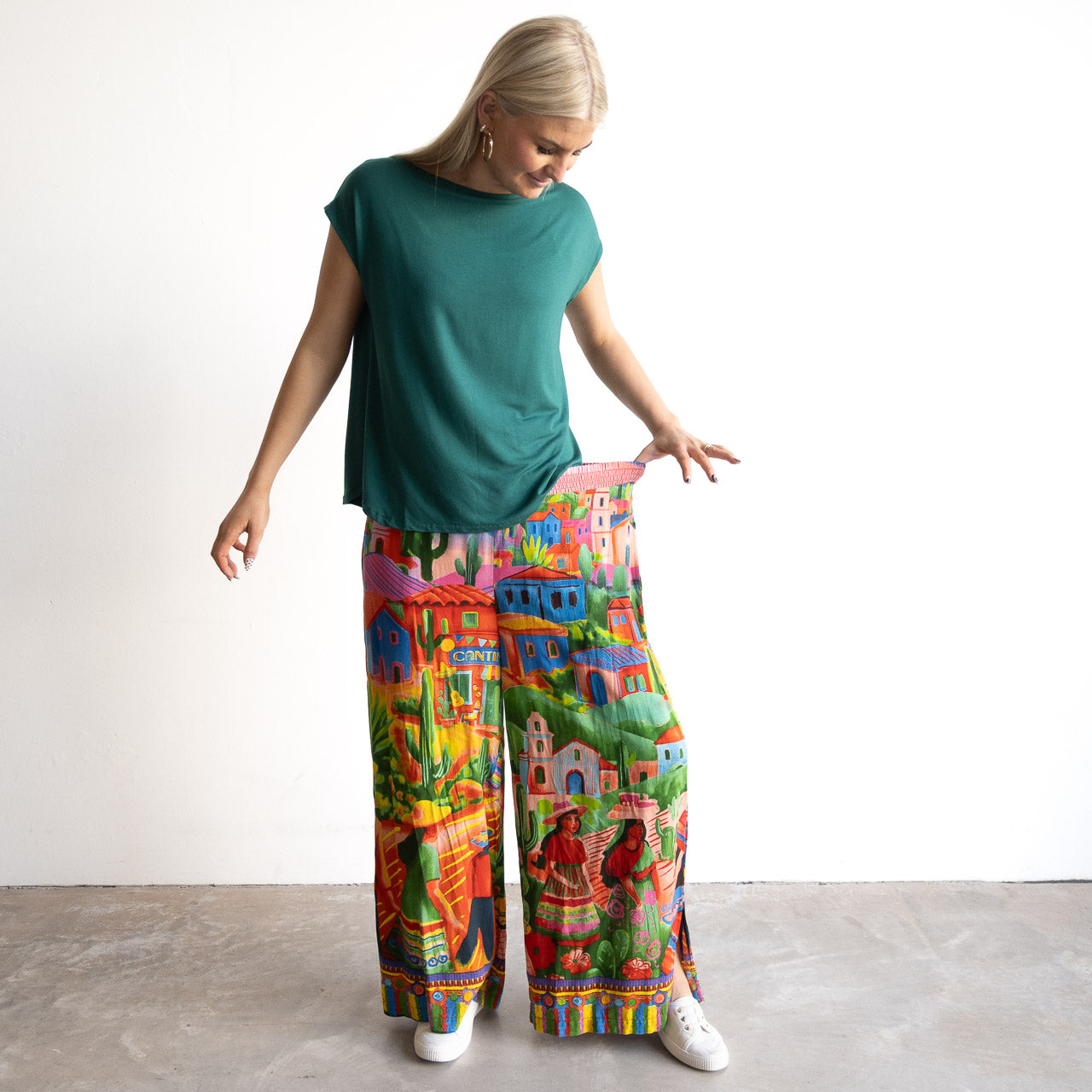 Wide-leg Summer Pant - Citadelle - 1604