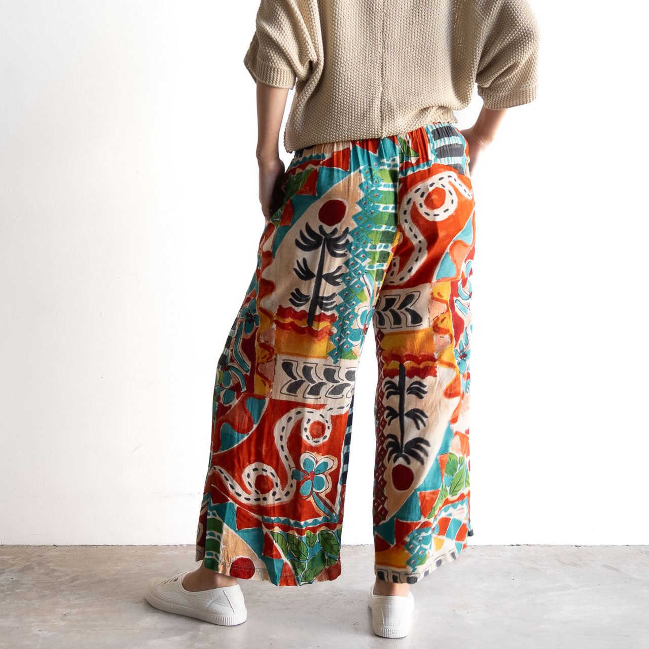 Wide-leg Summer Pant - Gambetta - 36030
