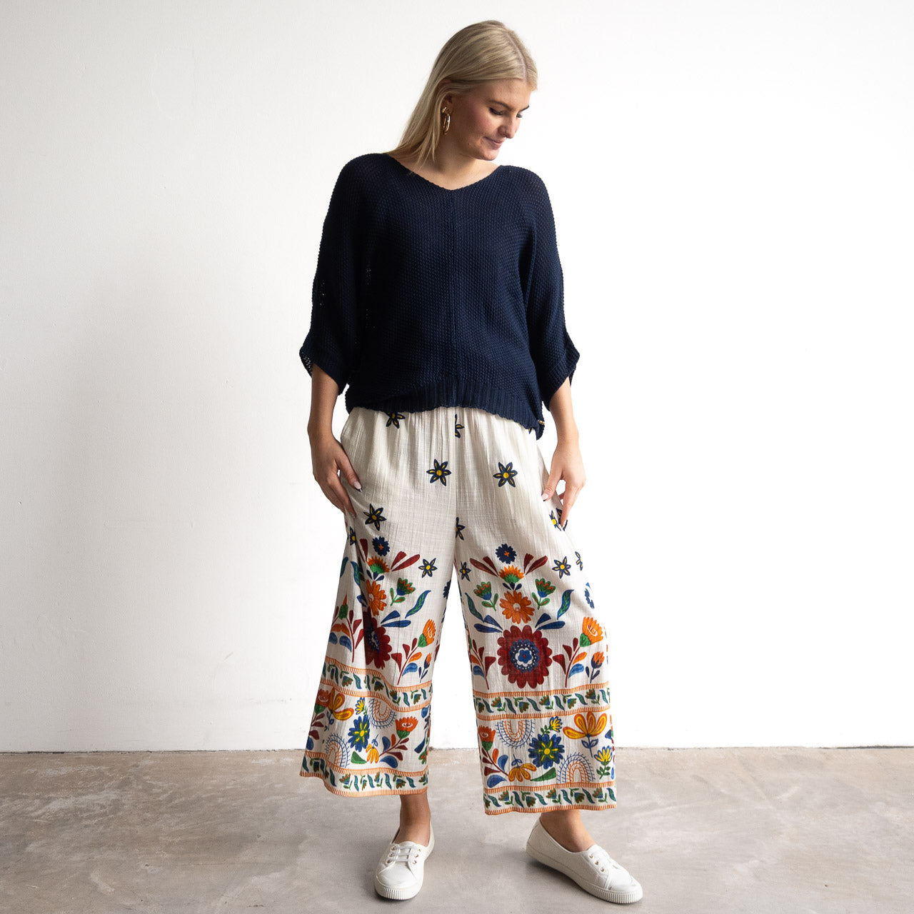 Wide-leg Summer Pant - Pellion - 4688