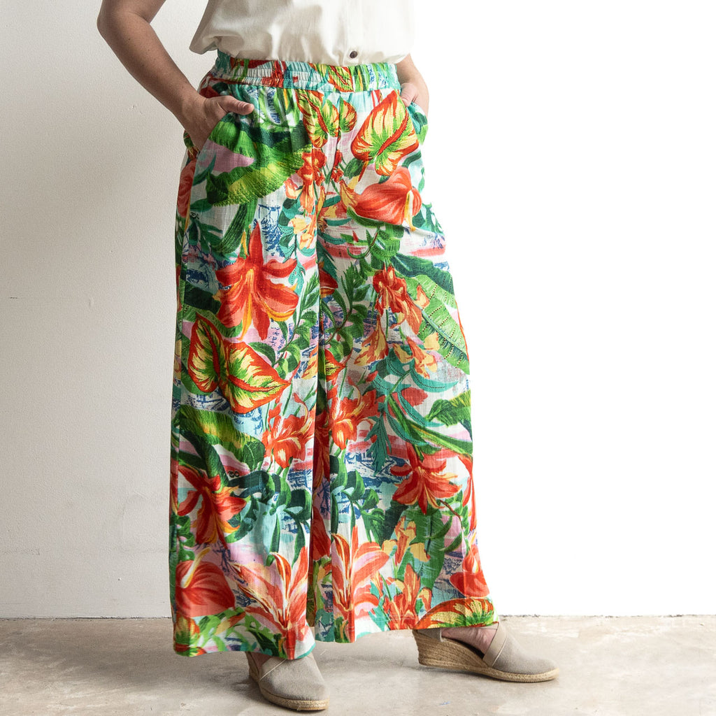 Wide-leg Summer Pant by Orientique Australia - Ecuador - 4663