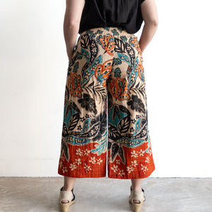 Wide-leg Summer Pant by Orientique Australia - Saventa - 76070