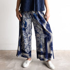 Wide-leg Summer Pant - Avignon - 7623