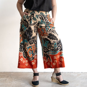 Wide-leg Summer Pant by Orientique Australia - Saventa - 76070