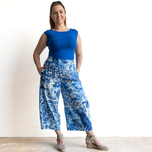 Wide-leg Summer Pant by Orientique Australia - Okayama - 4657