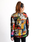 Postcard Cotton T-Shirt by Orientique - Long Sleeve - Porto - 23142