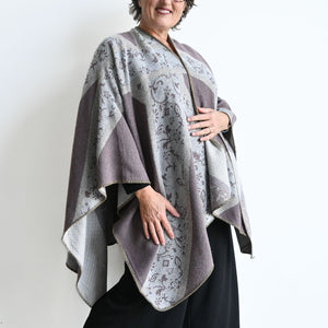 Winter Kimono Blanket Wrap -  KOBOMO