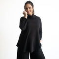 Winter Cowl Neck Tunic Top