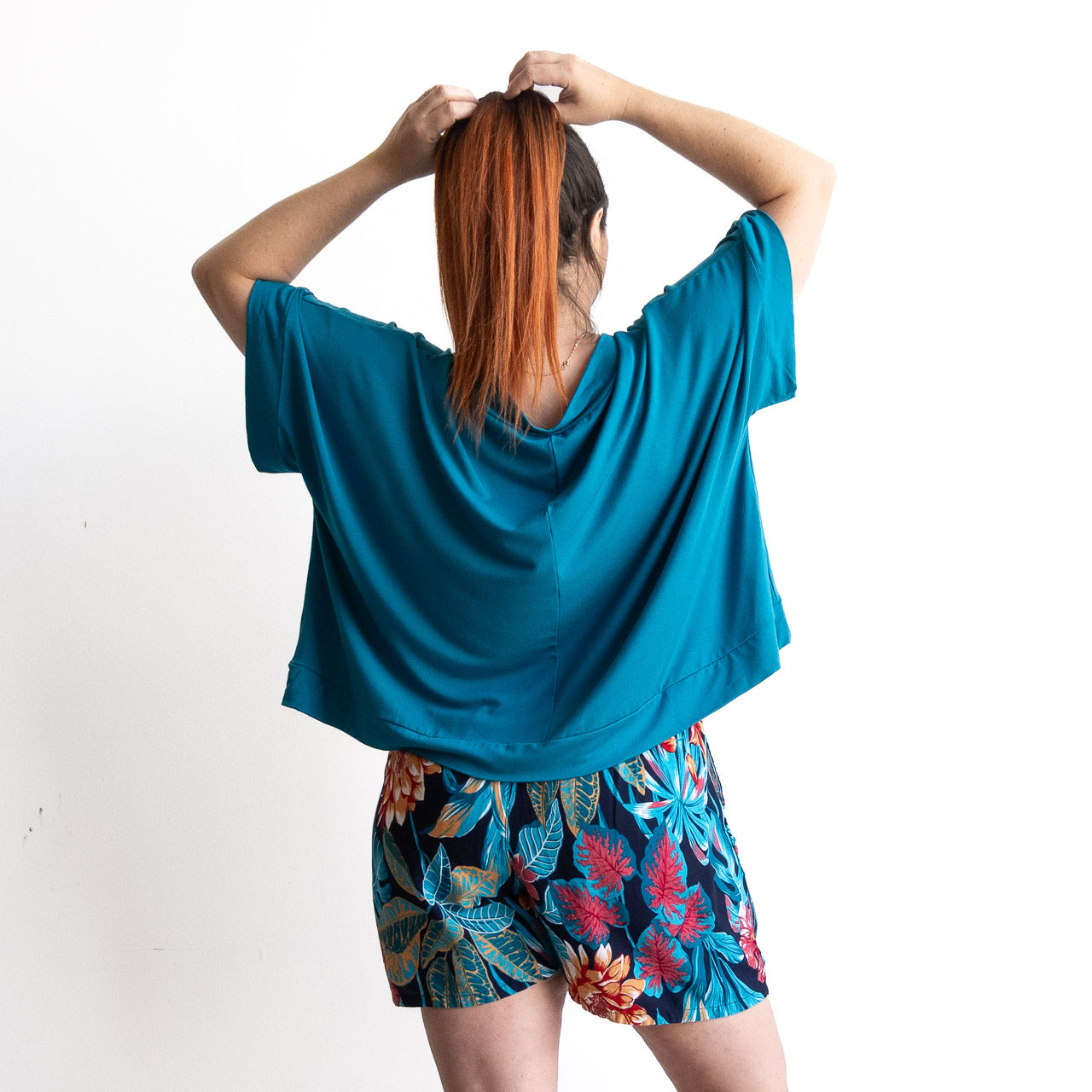 Zen Drawstring Shorts - Above-the-knee - Paradise