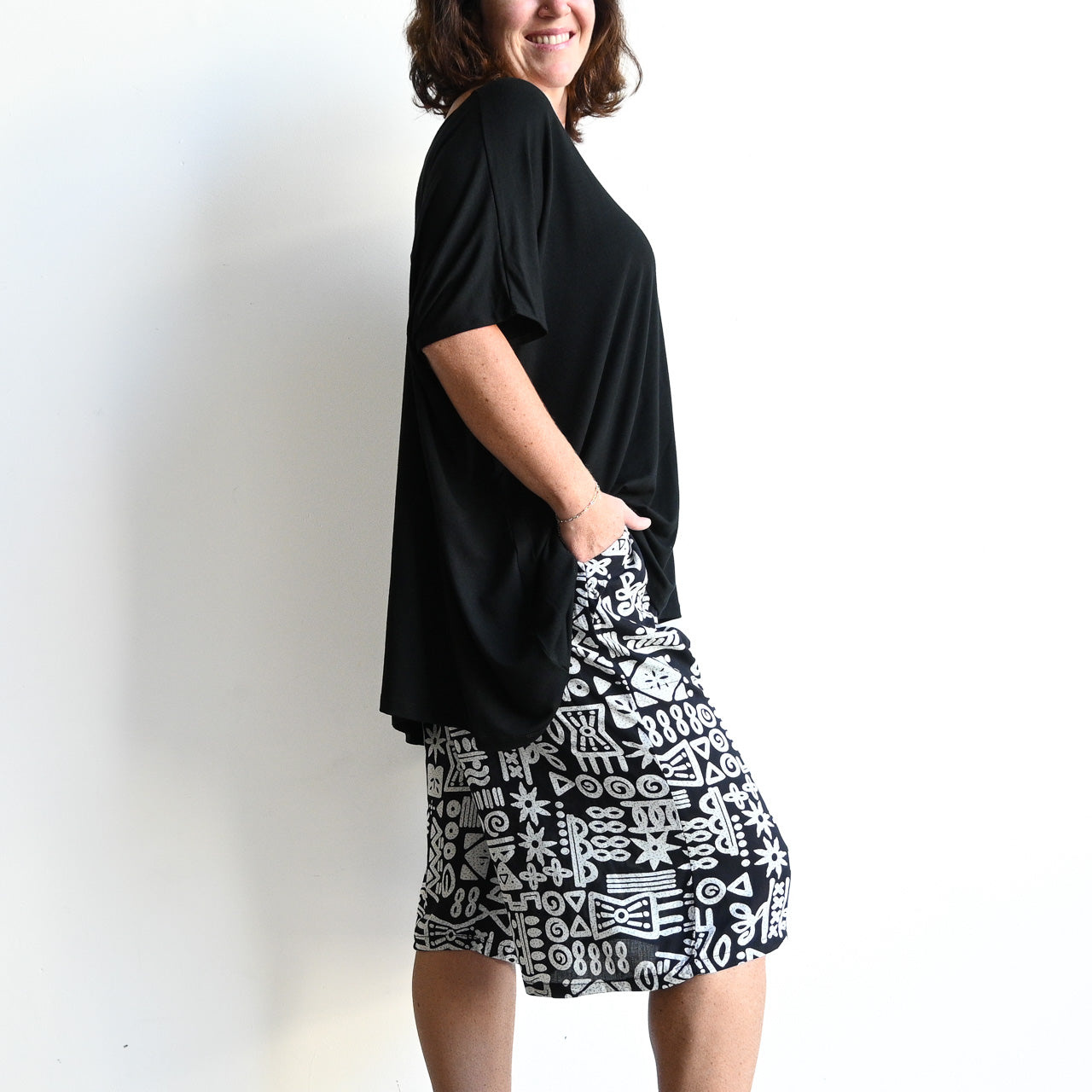 Zen Drawstring Shorts - Below-the-knee - Tribal