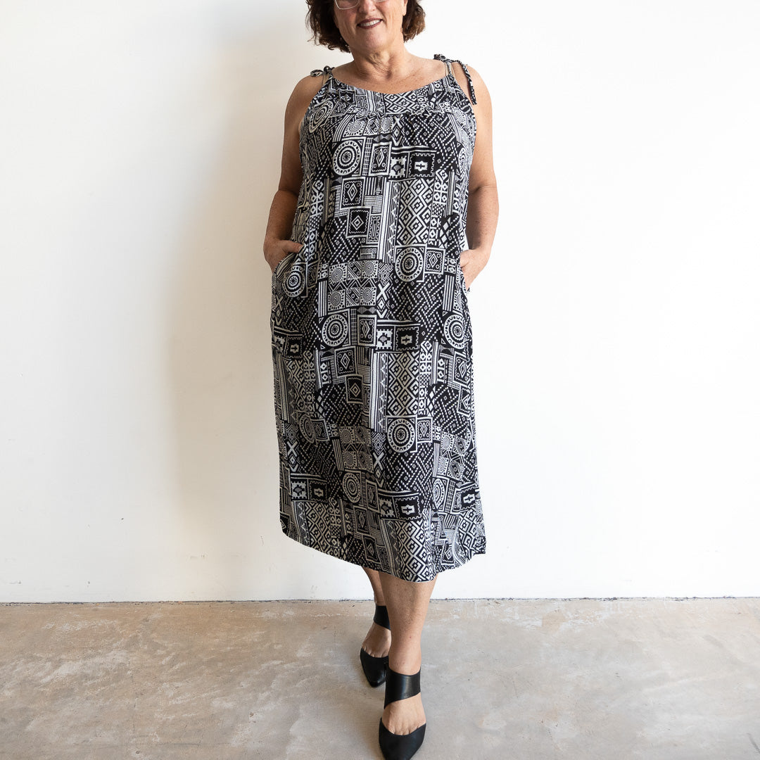 Zen Sundress - Geometric