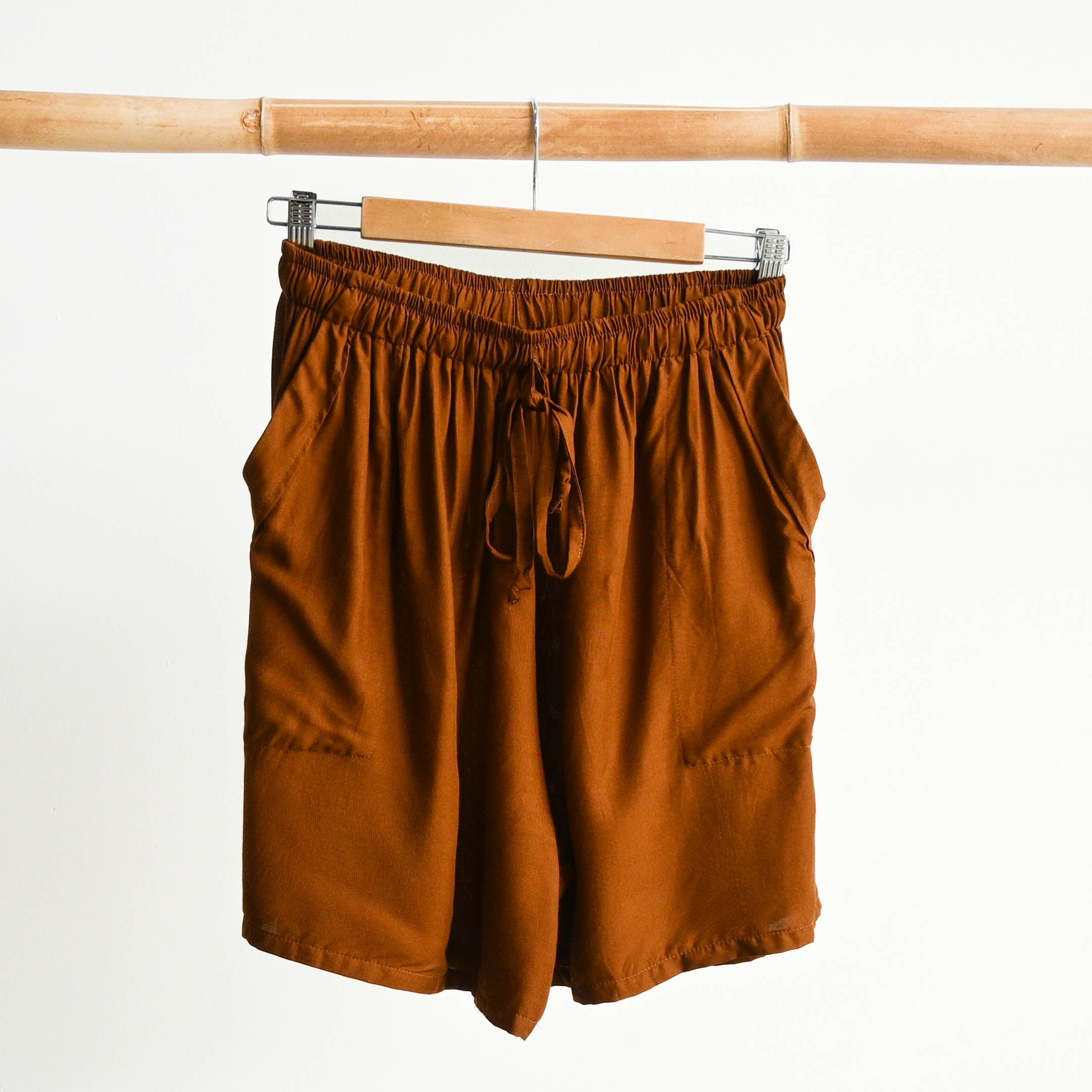 Zen Drawstring Shorts - Above-the-knee