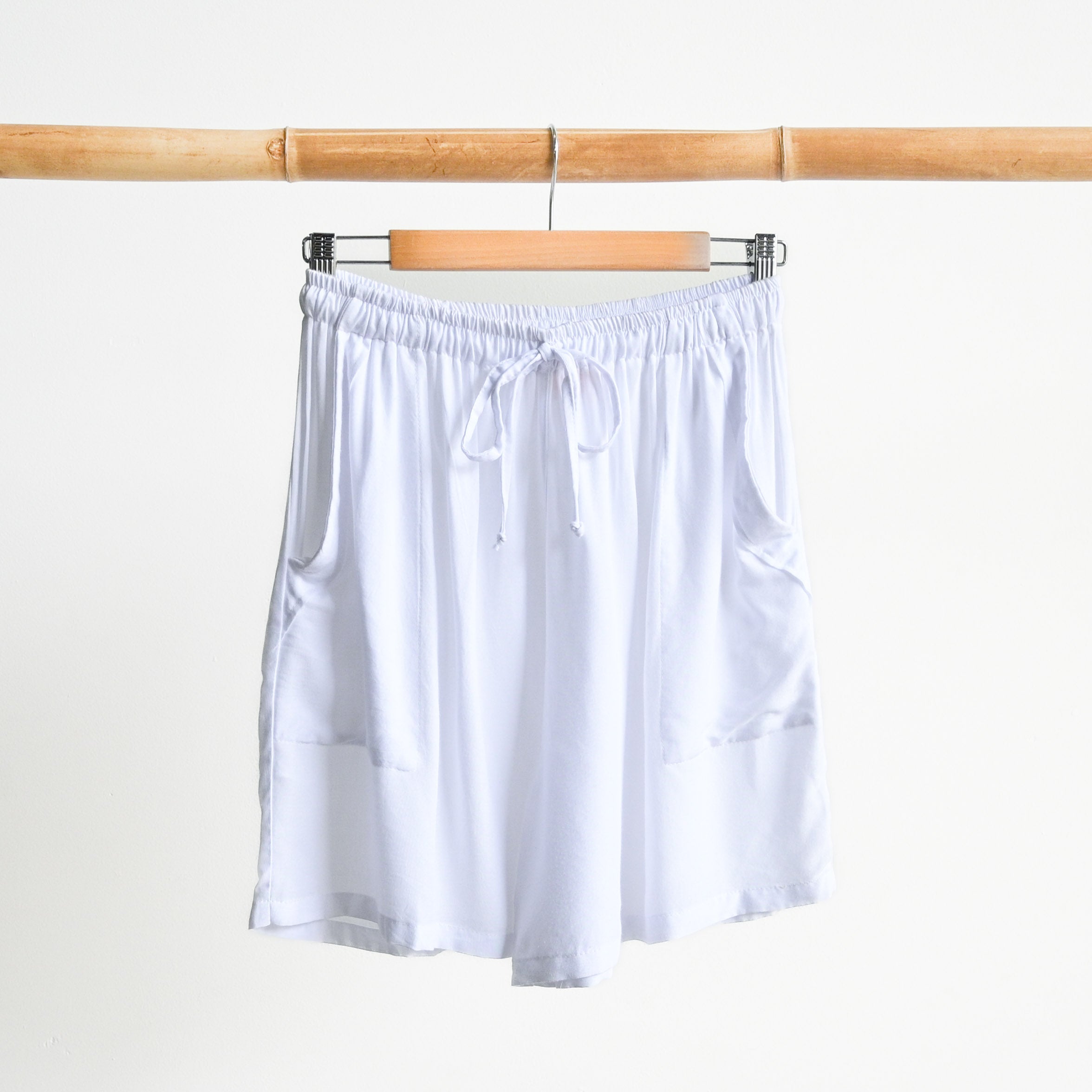 Zen Drawstring Shorts - Above-the-knee