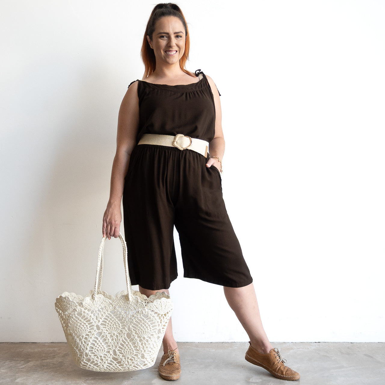 Zen Drawstring Shorts - Below-the-knee