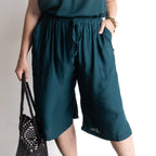 Zen Drawstring Shorts - Below-the-knee