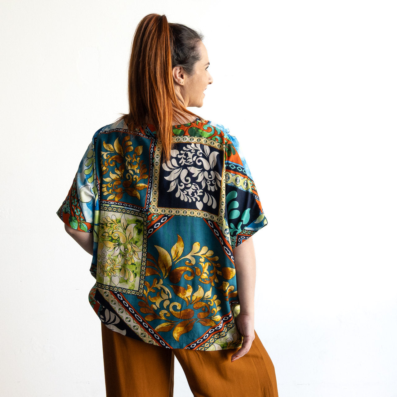 Kaftan Top by Orientique Australia - Cabo Fria - 42194