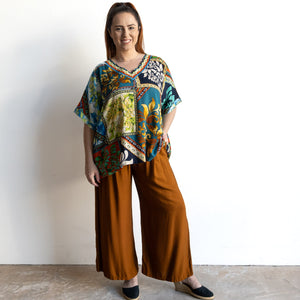 Kaftan Top by Orientique Australia - Cabo Fria - 42194