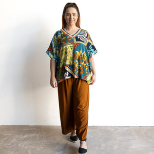 Kaftan Top by Orientique Australia - Cabo Fria - 42194