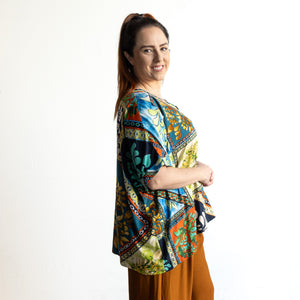 Kaftan Top by Orientique Australia - Cabo Fria - 42194