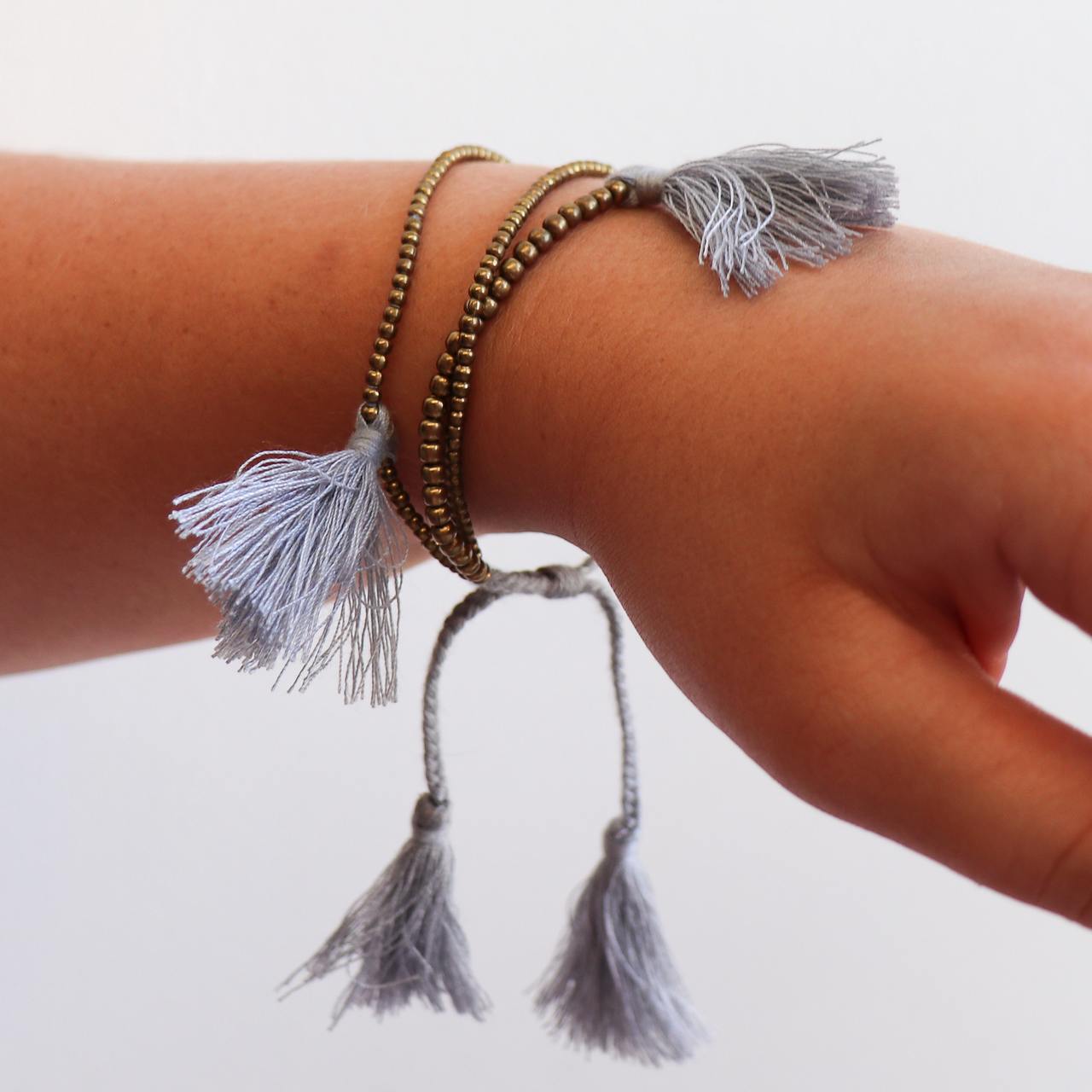 3 Strand Tassel BraceletKOBOMO Women's Jewelry + Accessories