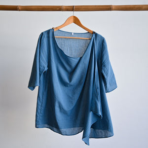 Any-Which-Way Cotton Cardigan Top -  KOBOMO