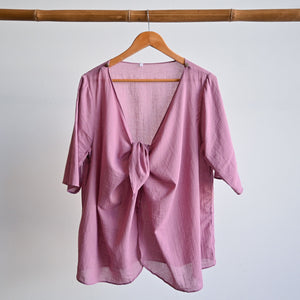 Any-Which-Way Cotton Cardigan Top -  KOBOMO