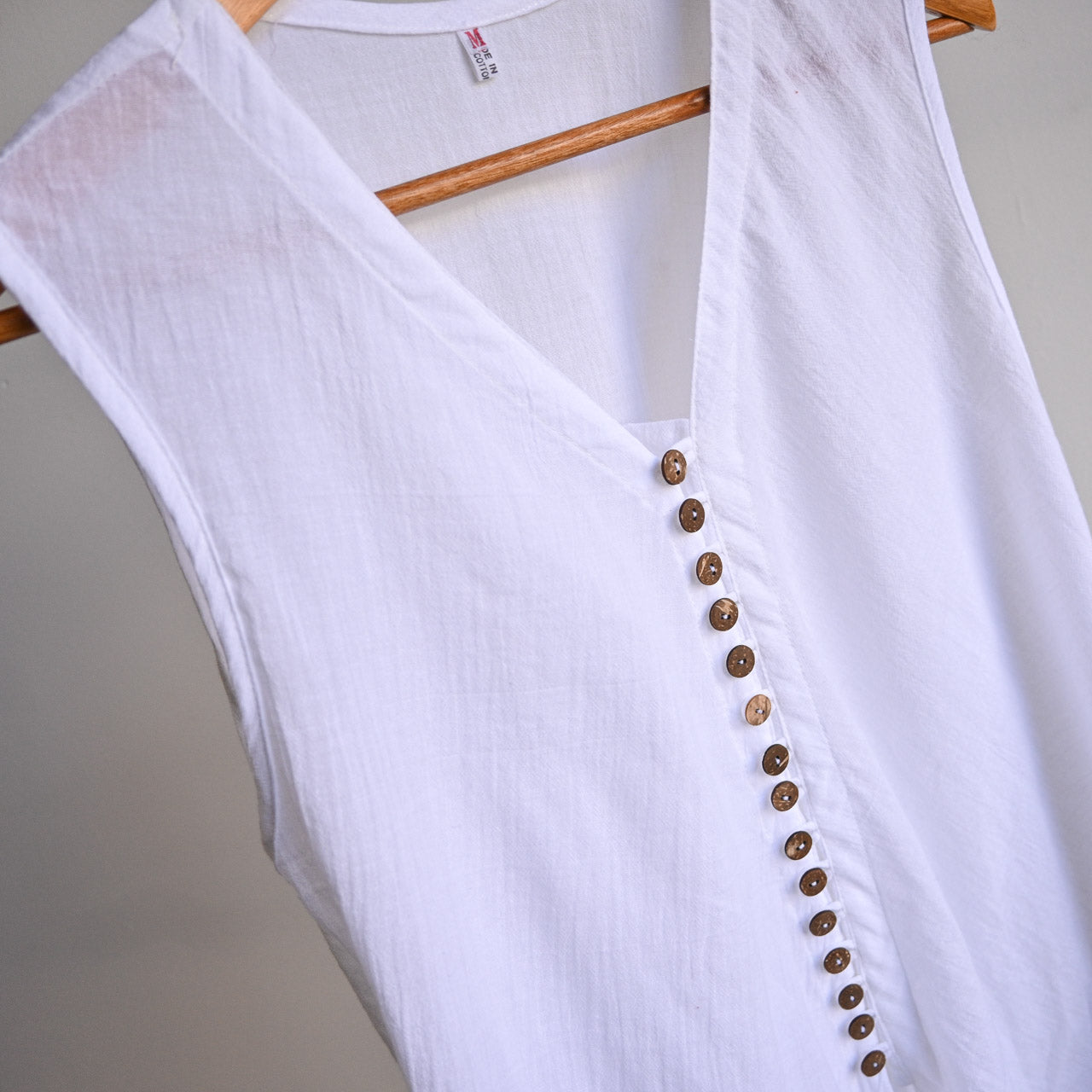 Cotton Coconut Summer Tank Top -  KOBOMO