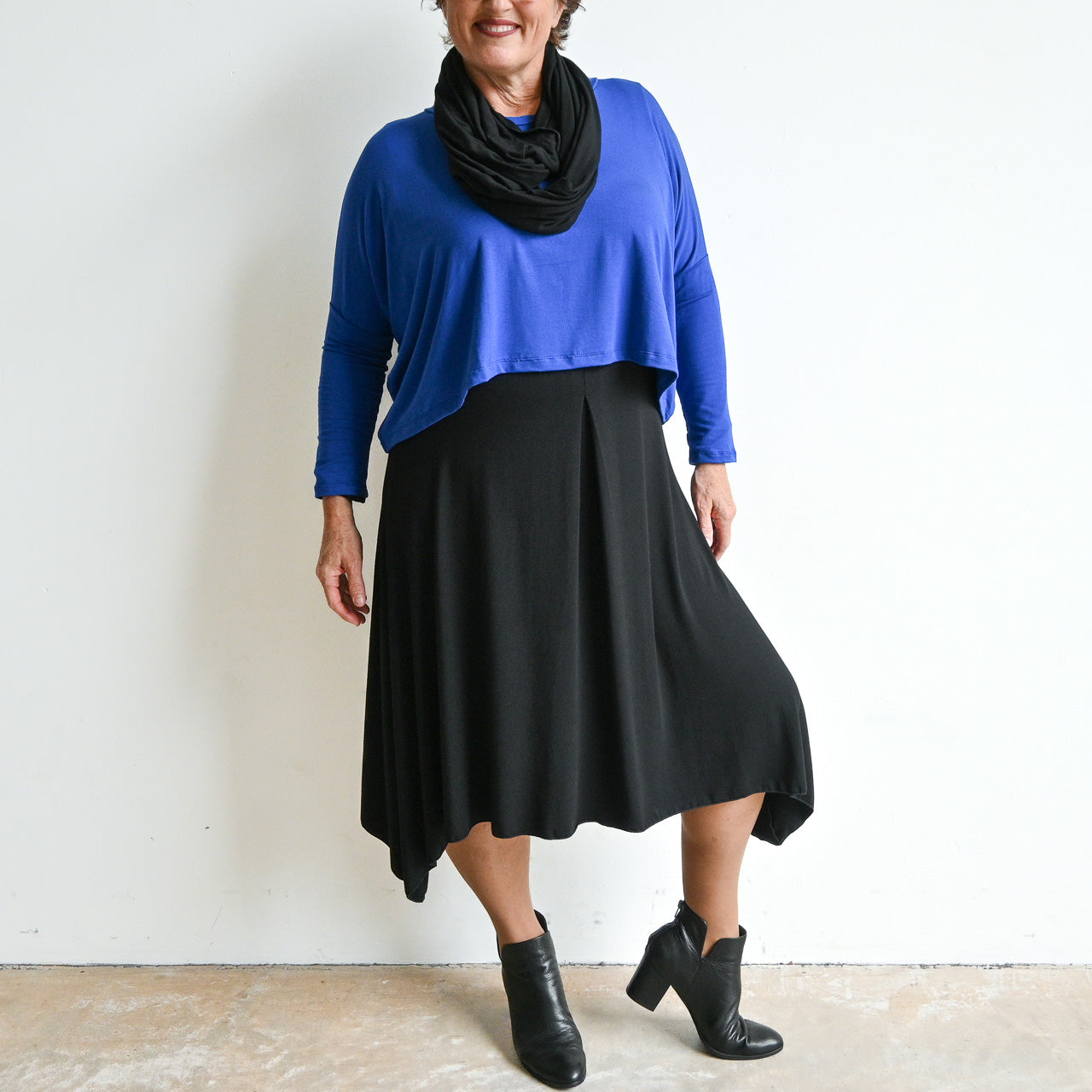 Bamboo Layering Crop Top -  KOBOMO