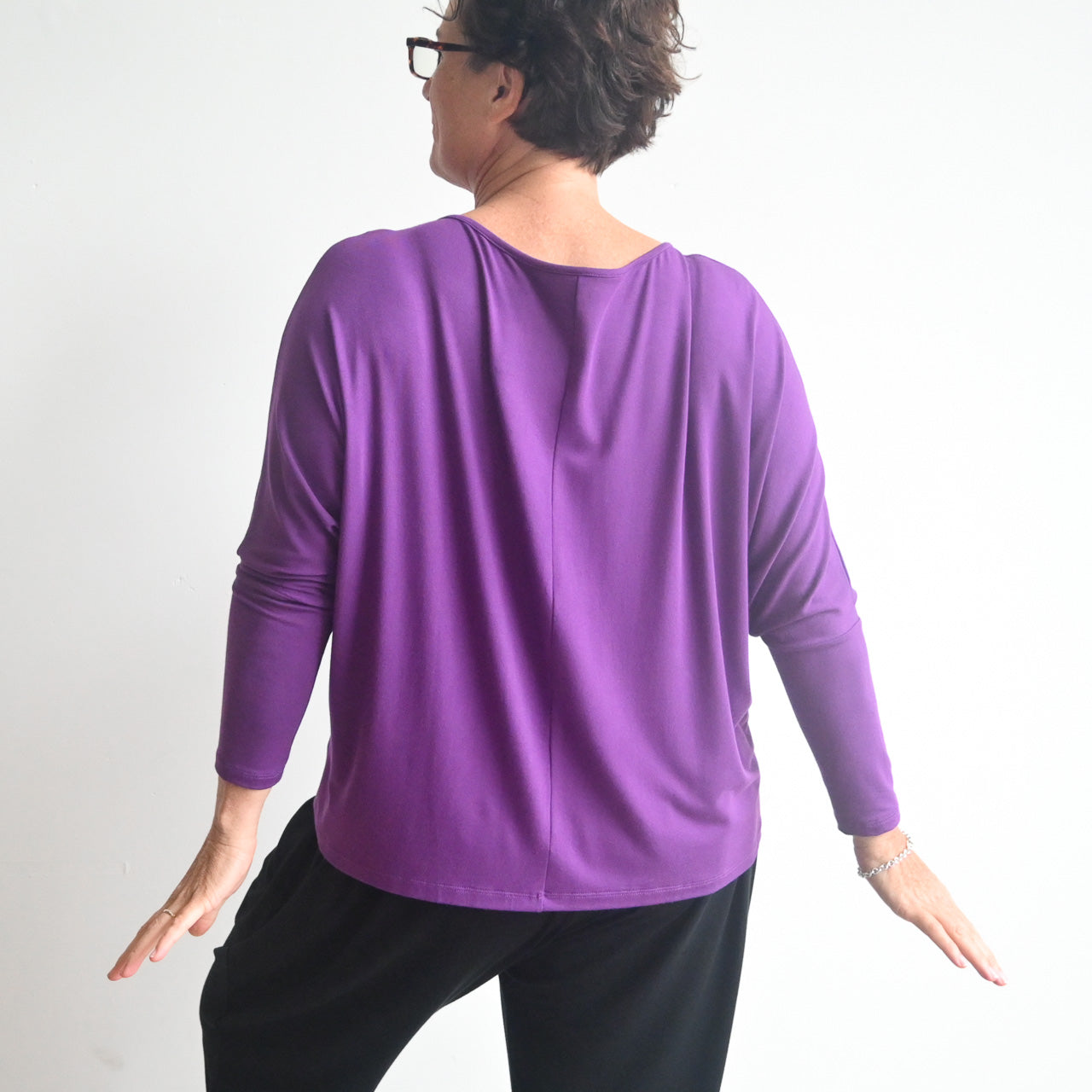 Bamboo Batwing Tee - Long Sleeve -  KOBOMO