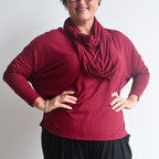 Bamboo Batwing Tee - Long Sleeve -  KOBOMO