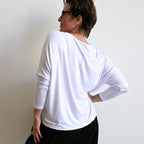 Bamboo Batwing Tee - Long SleeveKOBOMO Women's Tops and Blouses