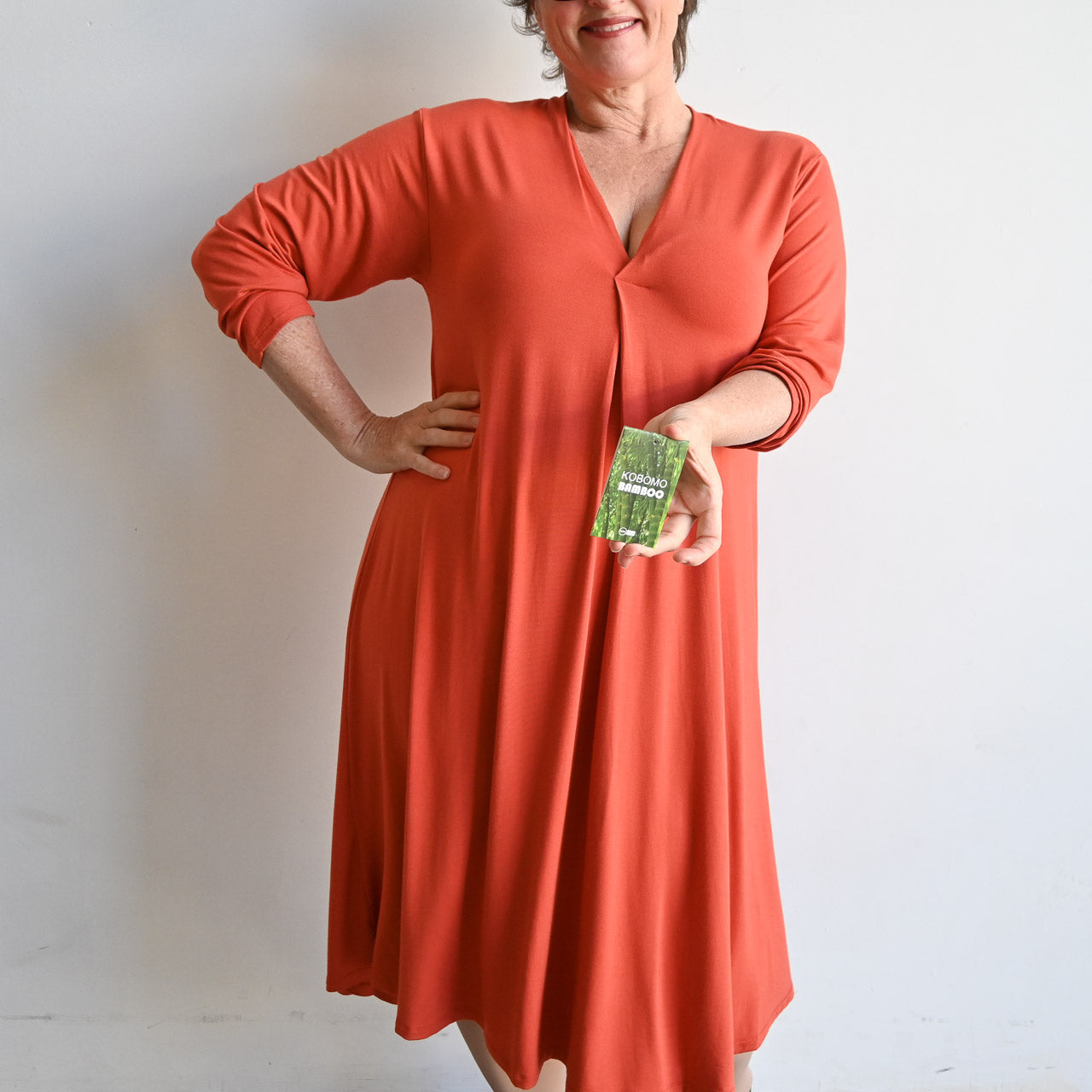 Bamboo Go To Dress by KOBOMOKOBOMO Women's Dresses