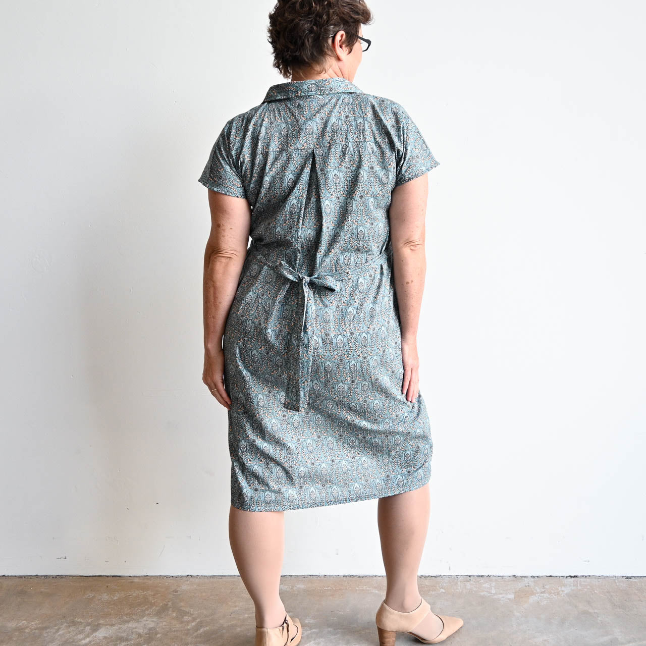 Be My Cotton Shirt Dress by KOBOMO - Spring Mist -  KOBOMO