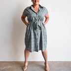 Be My Cotton Shirt Dress by KOBOMO - Spring Mist -  KOBOMO
