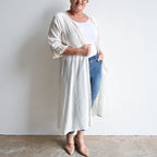 Beachcomber Cotton Lace Robe -  KOBOMO