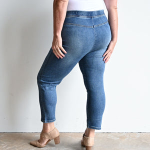 Capri Jeans - Stretch Denim Pull-On Pant - 1820 KOBOMO