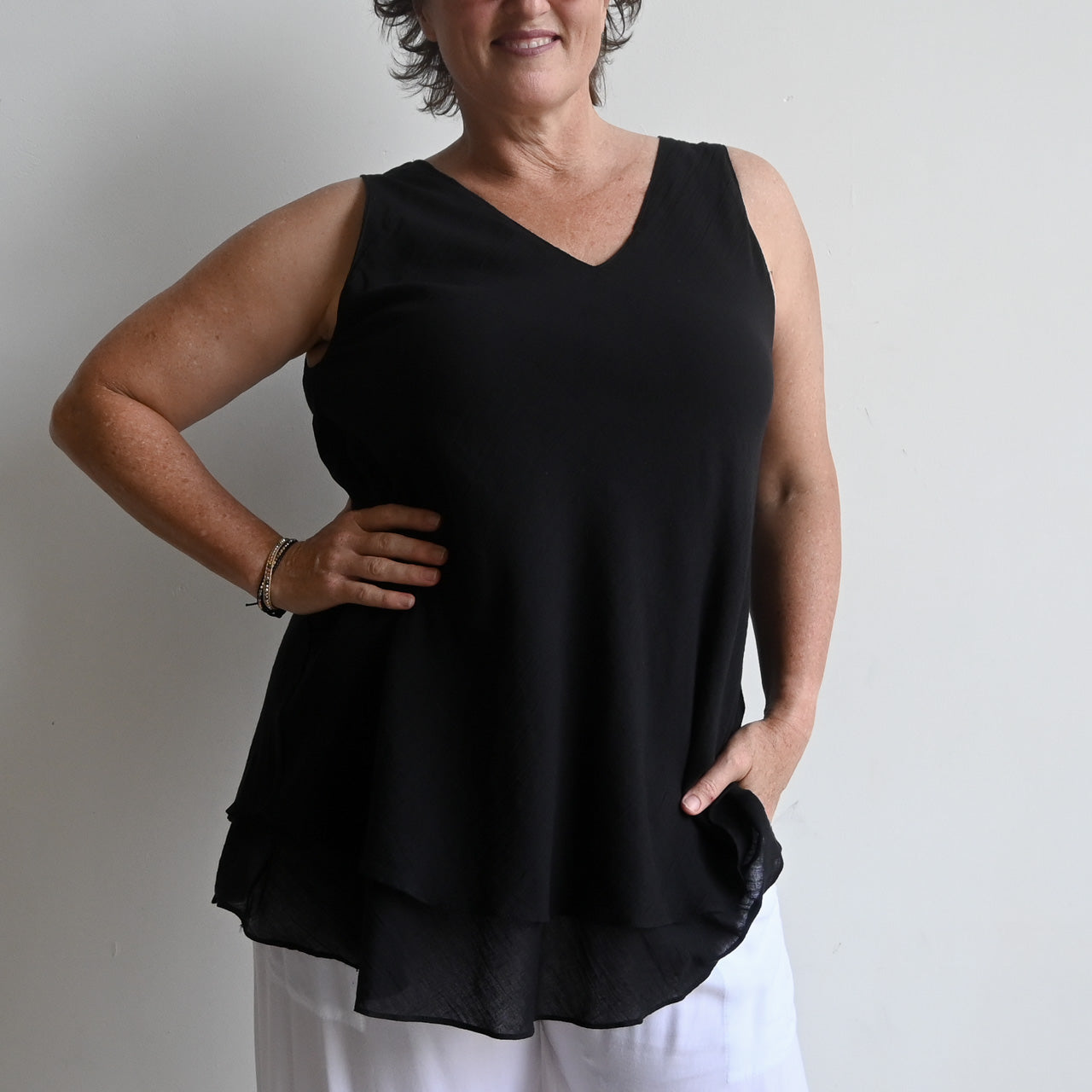 Cotton Layer Top -  KOBOMO