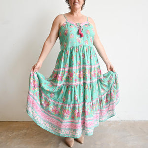 Everlasting Rose Summer Maxi Dress by Escape - 22-FitsBustupto130cm KOBOMO