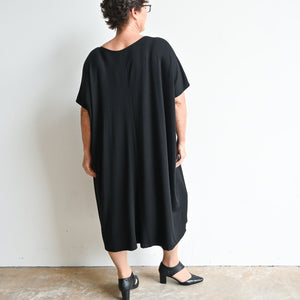 Find Your Flow Drape Dress by KOBOMO Bamboo -  KOBOMO